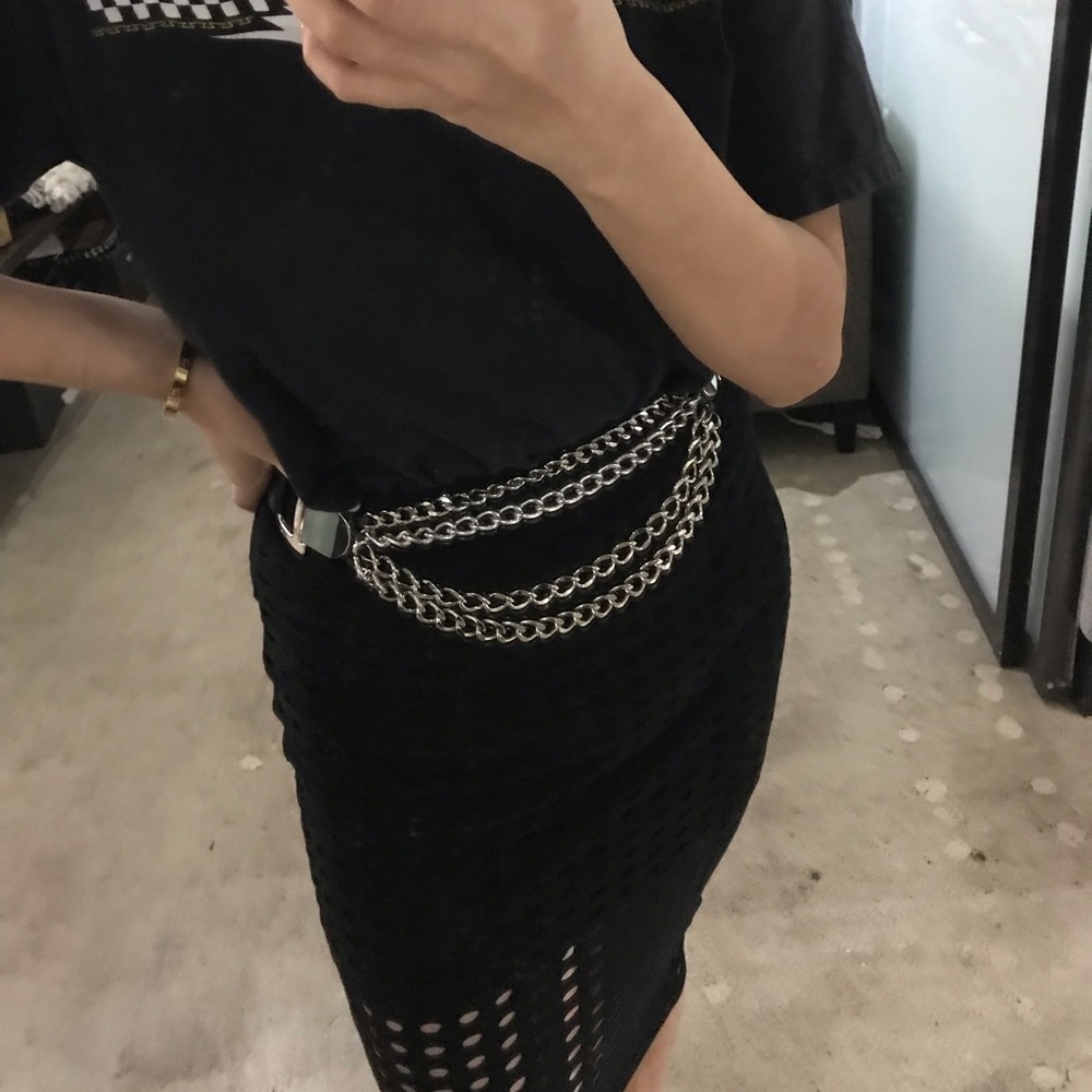 Silver belt